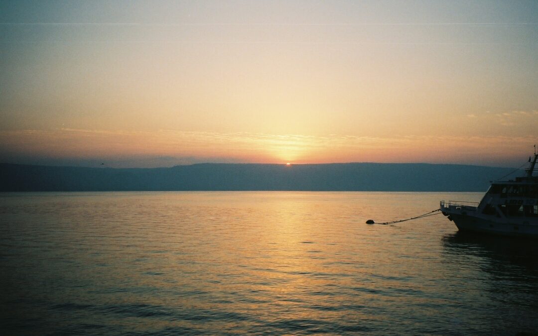 Sea of Galilee at sunrise